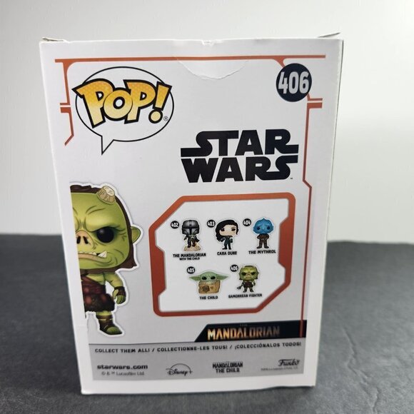 Funko Pop Gamorrean Fighter #406 Bobble Head The Mandalorian Star Wars - Picture 6 of 7